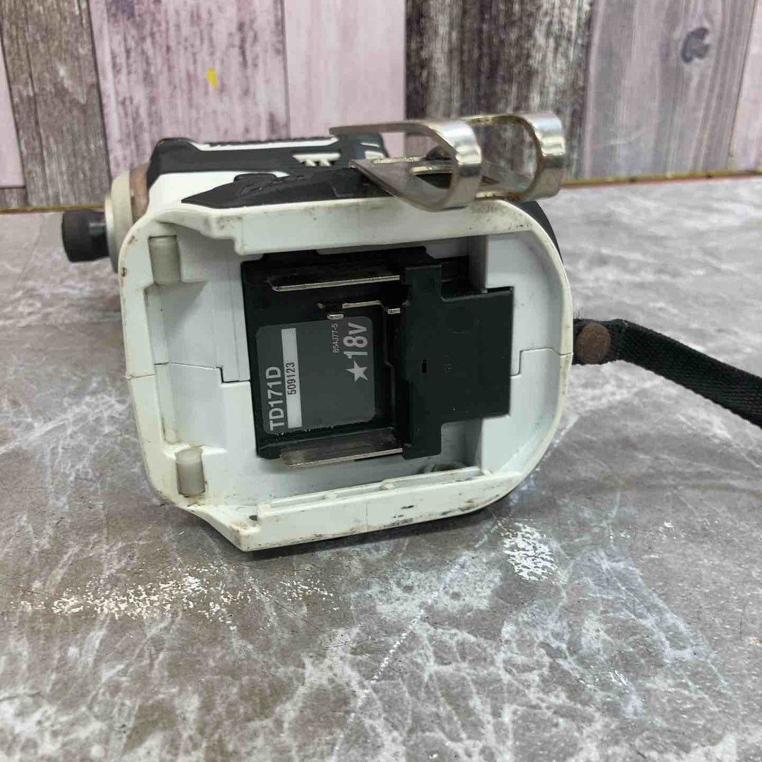 【中古品】★マキタ(makita) コードレスインパクトドライバー TD171DZW【八潮店】