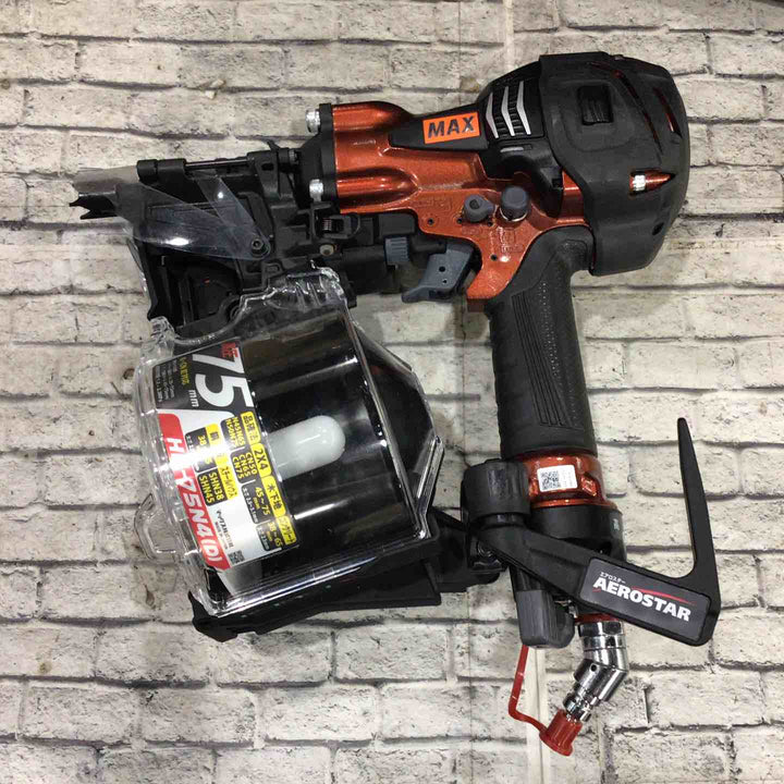 ★マックス(MAX) 高圧エア釘打ち機 HN-75N4(D)-R【川口店】