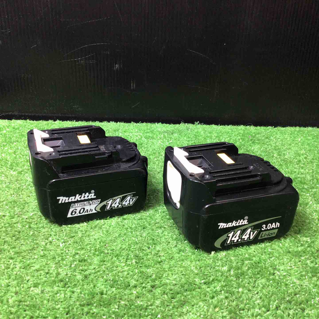 【美品】★マキタ(makita) コードレス丸のこ HS472DRG バッテリー14.4V 6.0Ah/3.0Ah 1個ずつ付き！【岩槻店】