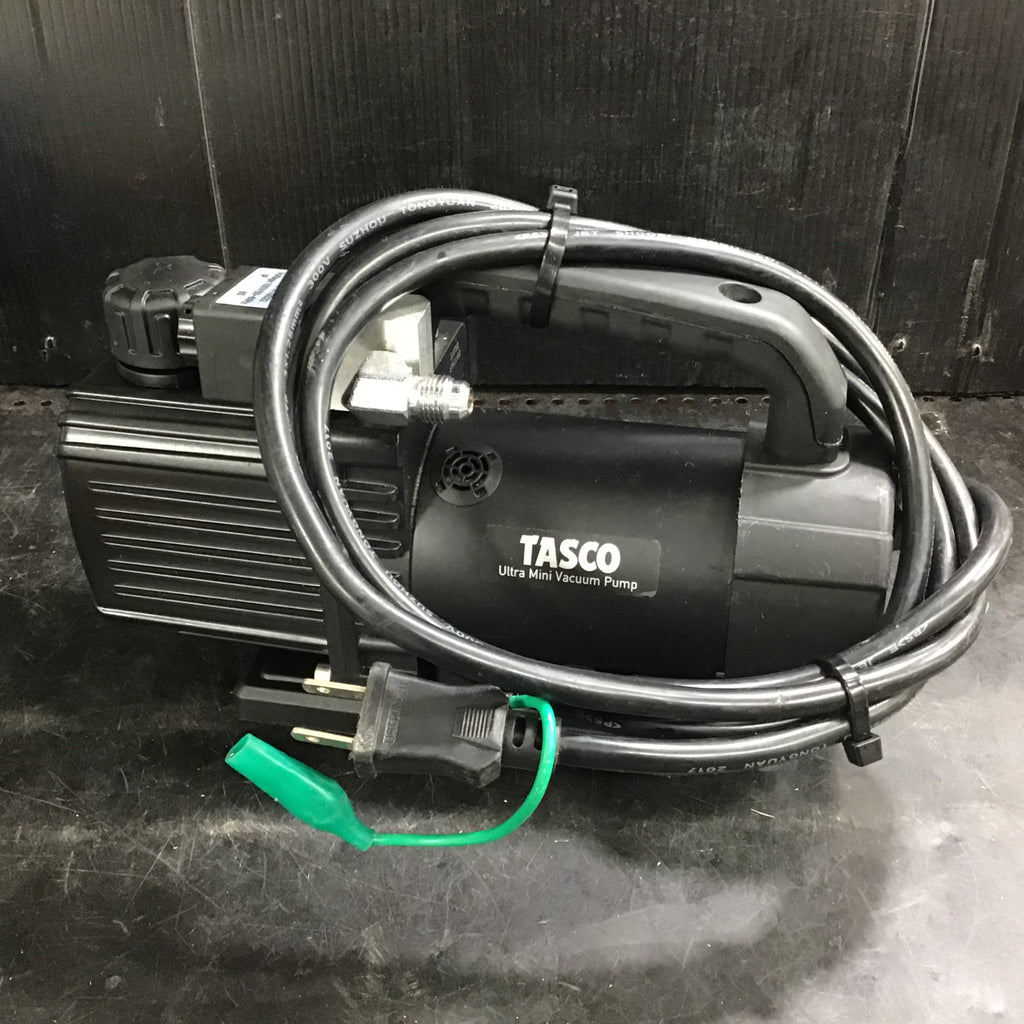○イチネンTASCO オイル逆流防止弁付ウルトラミニツーステージ真空