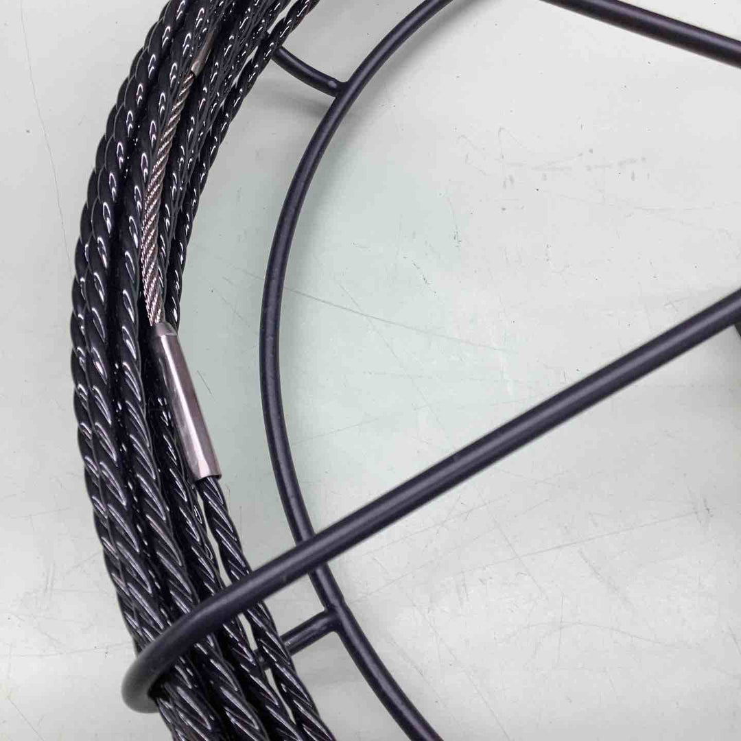 DENSAN 呼腺リール付セット BX-4015J-RL ジェフコム 15m　ブラックスリムラインスリムヘッド リール付きセット腰 素早い 繰り出し 携帯 らくらく 【越谷店】