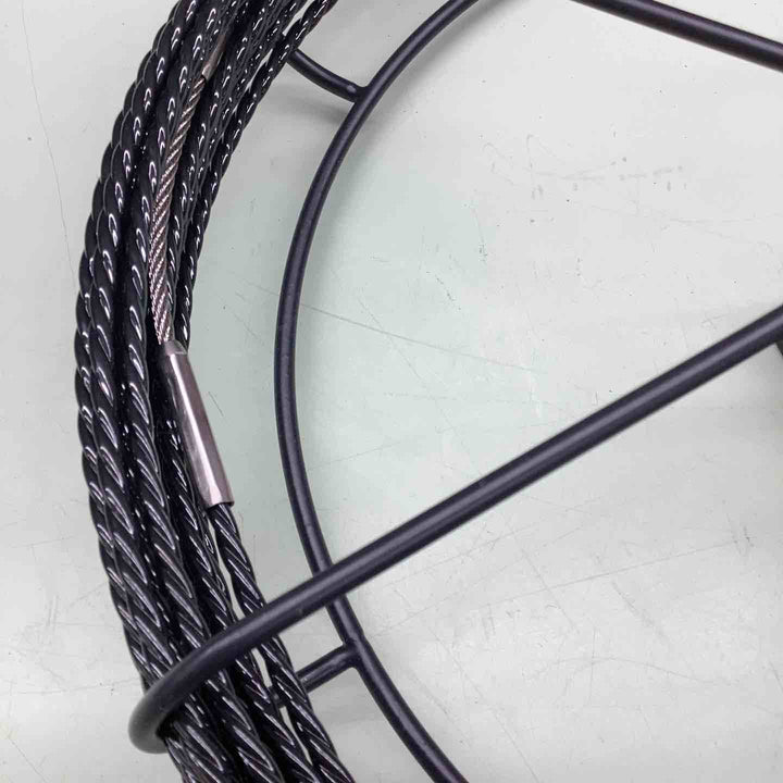 DENSAN 呼腺リール付セット BX-4015J-RL ジェフコム 15m　ブラックスリムラインスリムヘッド リール付きセット腰 素早い 繰り出し 携帯 らくらく 【越谷店】