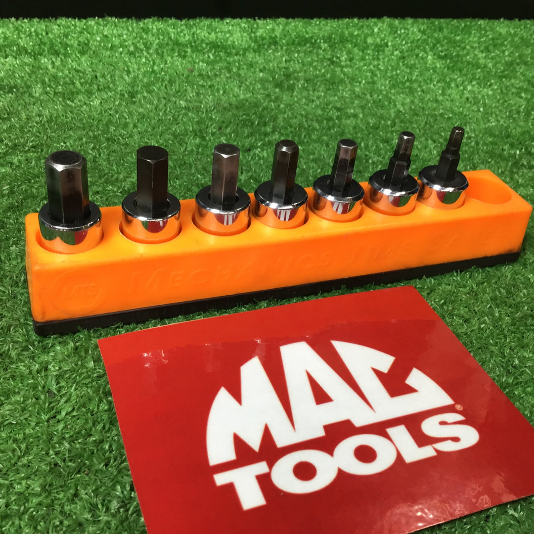 【中古品】マックツール(MACTOOLS) XDS10MM-4MM 7個 マグネットホルダー付 3/8sq 六角レンチソケットセット 7個 【岩槻店】