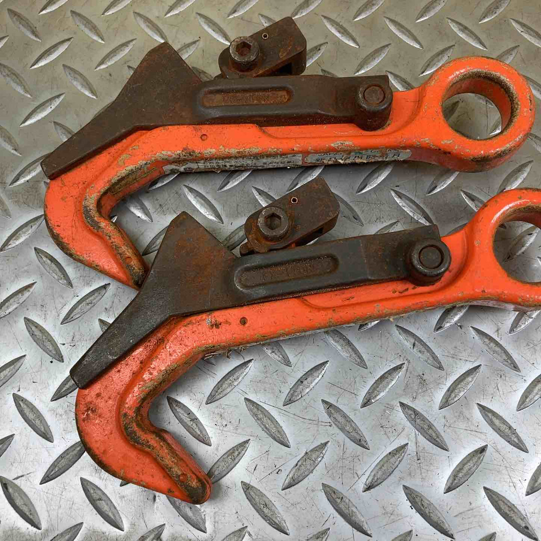 日本クランプ 覆工板吊り専用クランプ 1t FX-1TON　4個セット【川崎店】