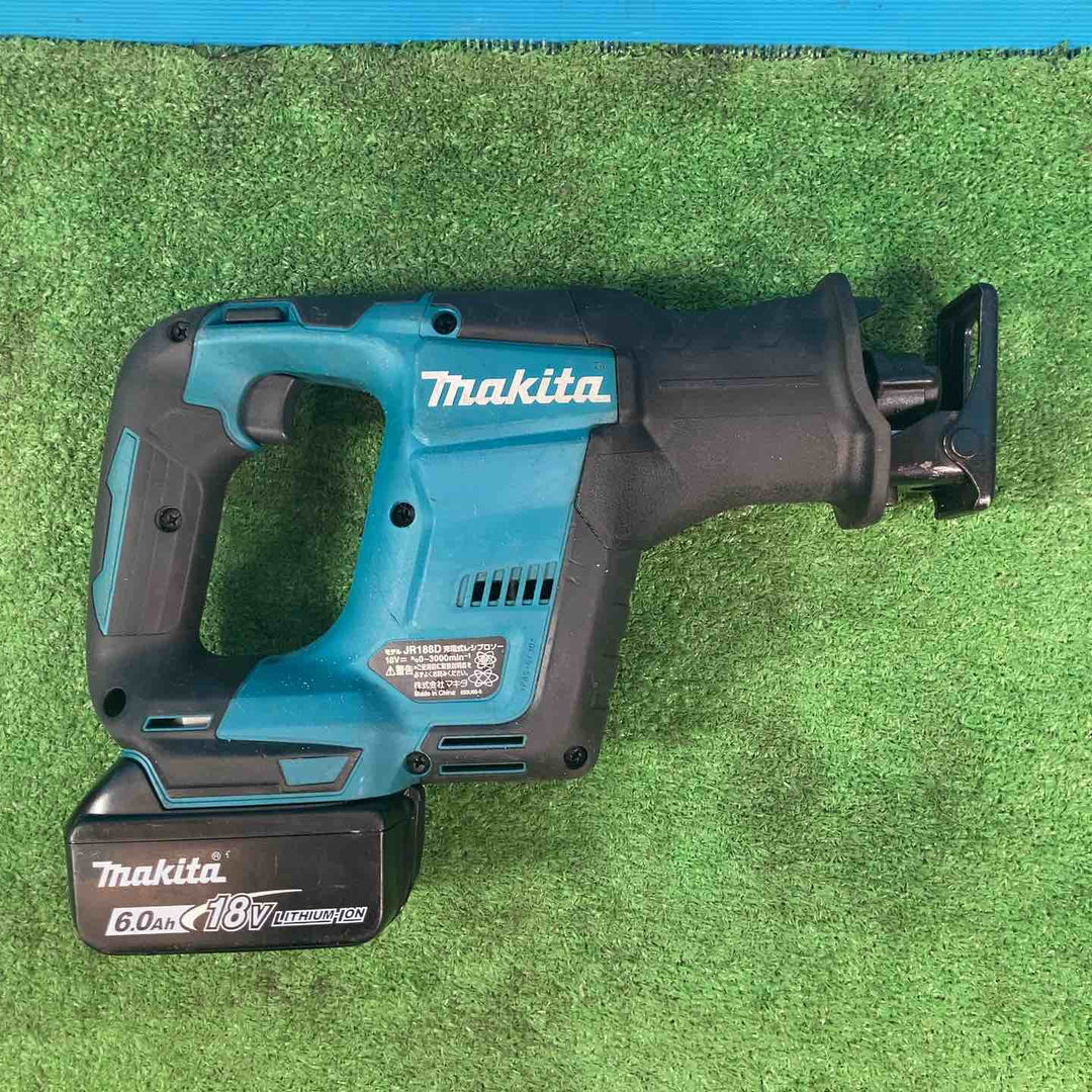 ★マキタ(makita) コードレスレシプロソー JR188DRGX ◎18V6.0Ahバッテリー1個のみ【岩槻店】