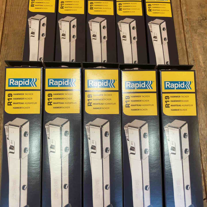 【未使用品】ラピッド(Rapid) ハンマータッカー R19E　10個セット【所沢店】