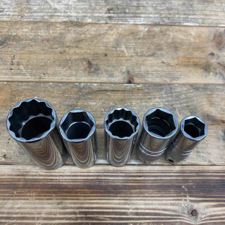 【中古品】 スナップオン(Snap-on) ソケットまとめ SFSM11、FM17など 3/8 ディープソケット ショート ブランド 合計11個セット 【東大和店】
