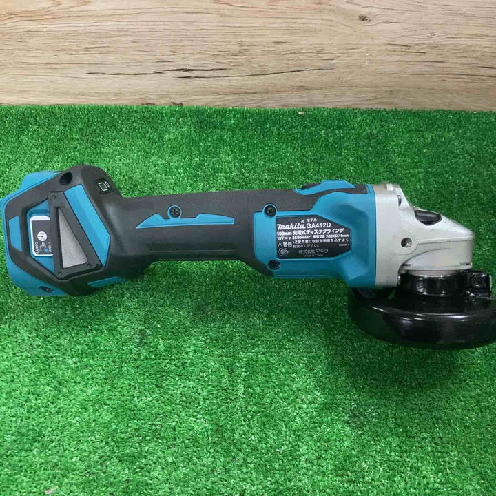 ★マキタ(makita) 100mmコードレスディスクグラインダ GA412DZ【町田店】