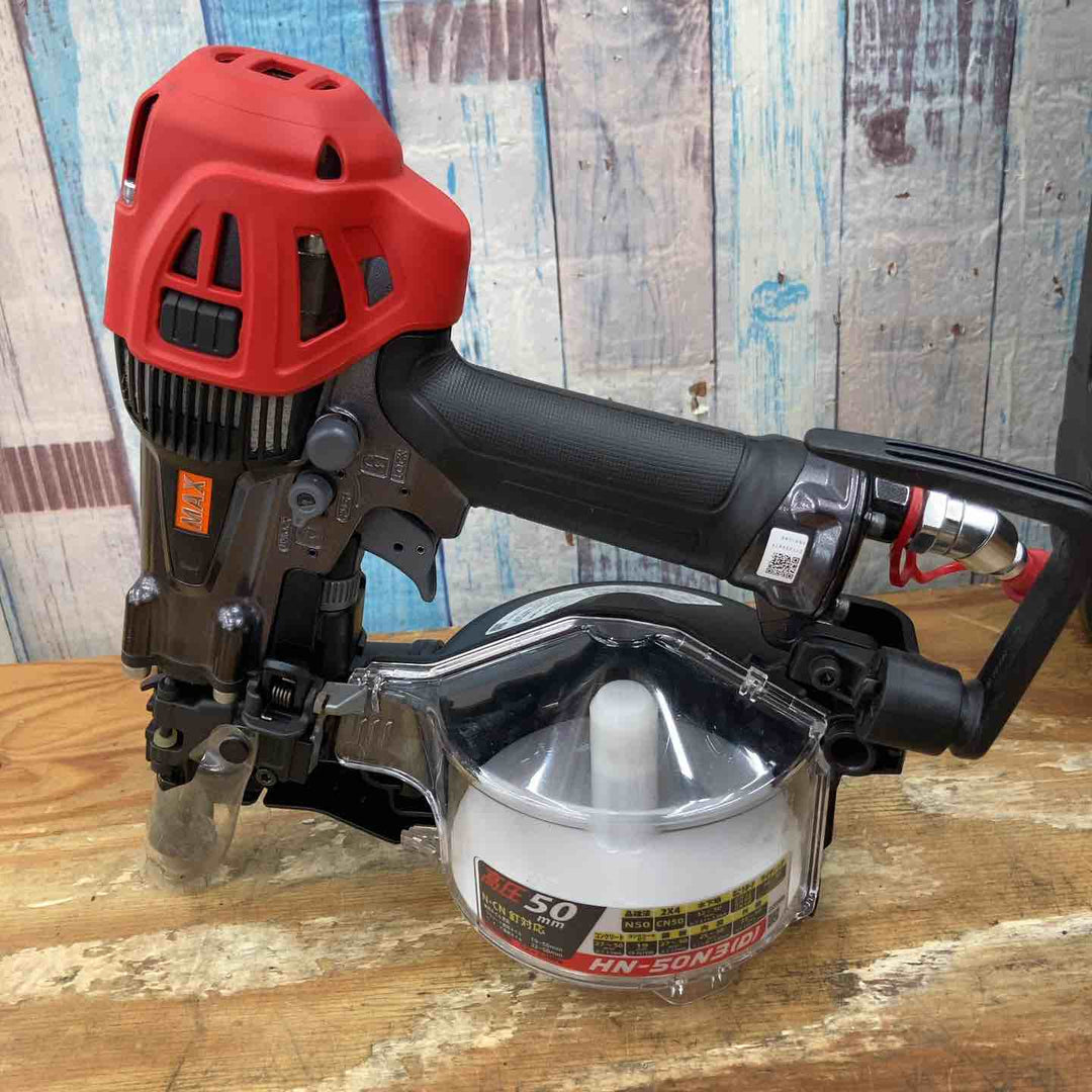 【中古美品】★マックス(MAX) 高圧エア釘打ち機 HN-50N3(D)-G 50mm【柏店】