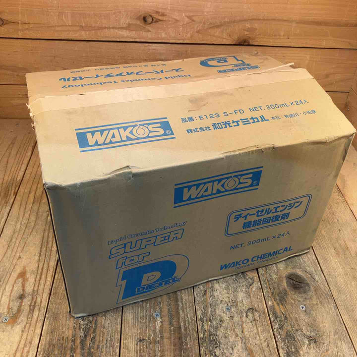 ワコーズ(WAKO'S) S-FD スーパーフォアディーゼル ディーゼルエンジン機能回復剤 E123 300ml×24本【所沢店】