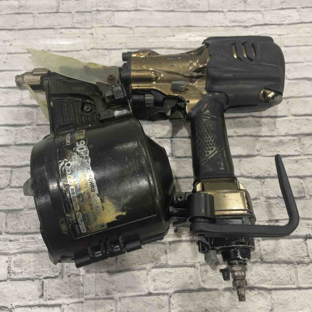 ★ハイコーキ(HIKOKI ※旧:日立工機) 高圧エア釘打ち機 NV90HR2(N)【川口店】