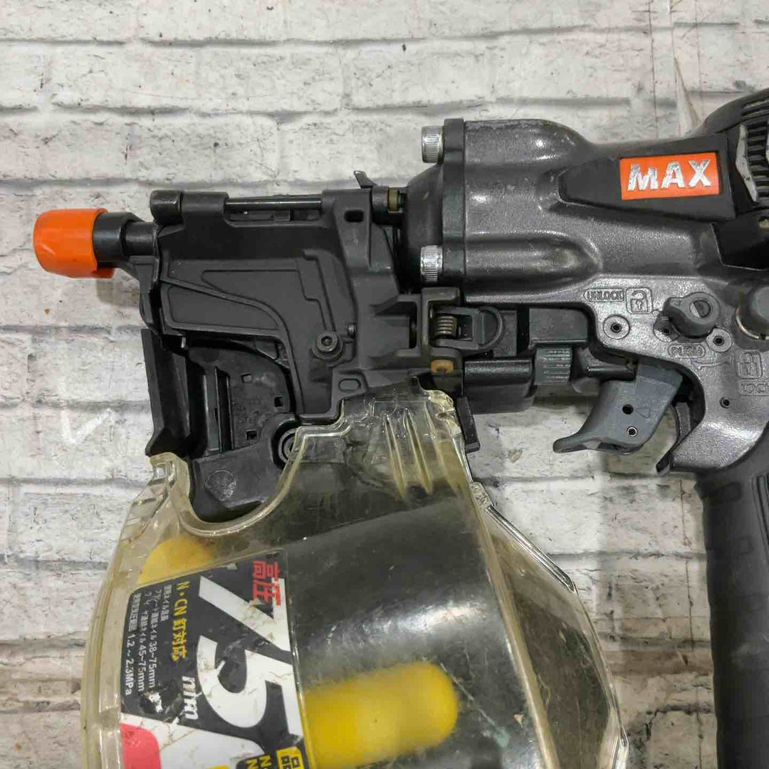 ★マックス(MAX) 高圧エア釘打ち機 HN-75N4(D)-G【川口店】