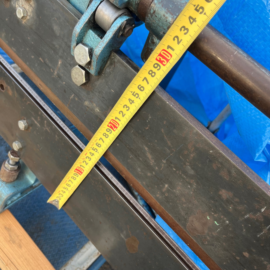 中古品/店頭受取り限定】メーカー不明 2000mm 板金 折り曲げ機 2m 鈑金 