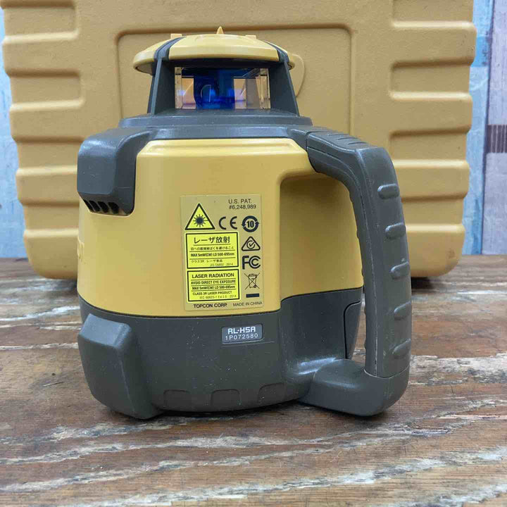 ◇トプコン(TOPCON) ローテーティングレーザー RL-H5ADB(乾電池仕様)/デジタル受光器LS-80L付【柏店】