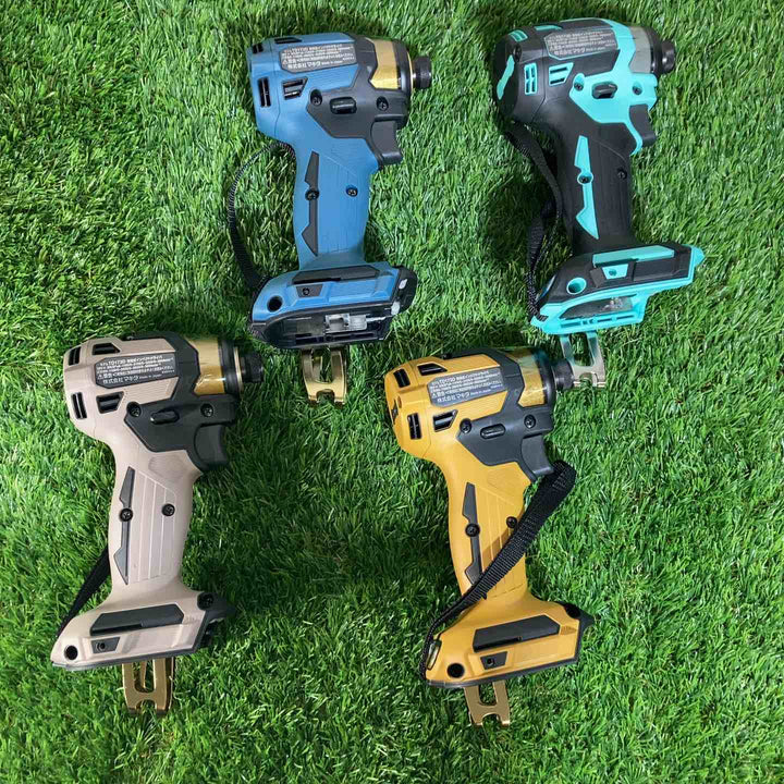 ▼マキタ(makita) 18V充電式インパクトドライバ 限定色4台セット プレミアムカラー3台 限定色1台 PY・PG・PB・TB【戸田店】