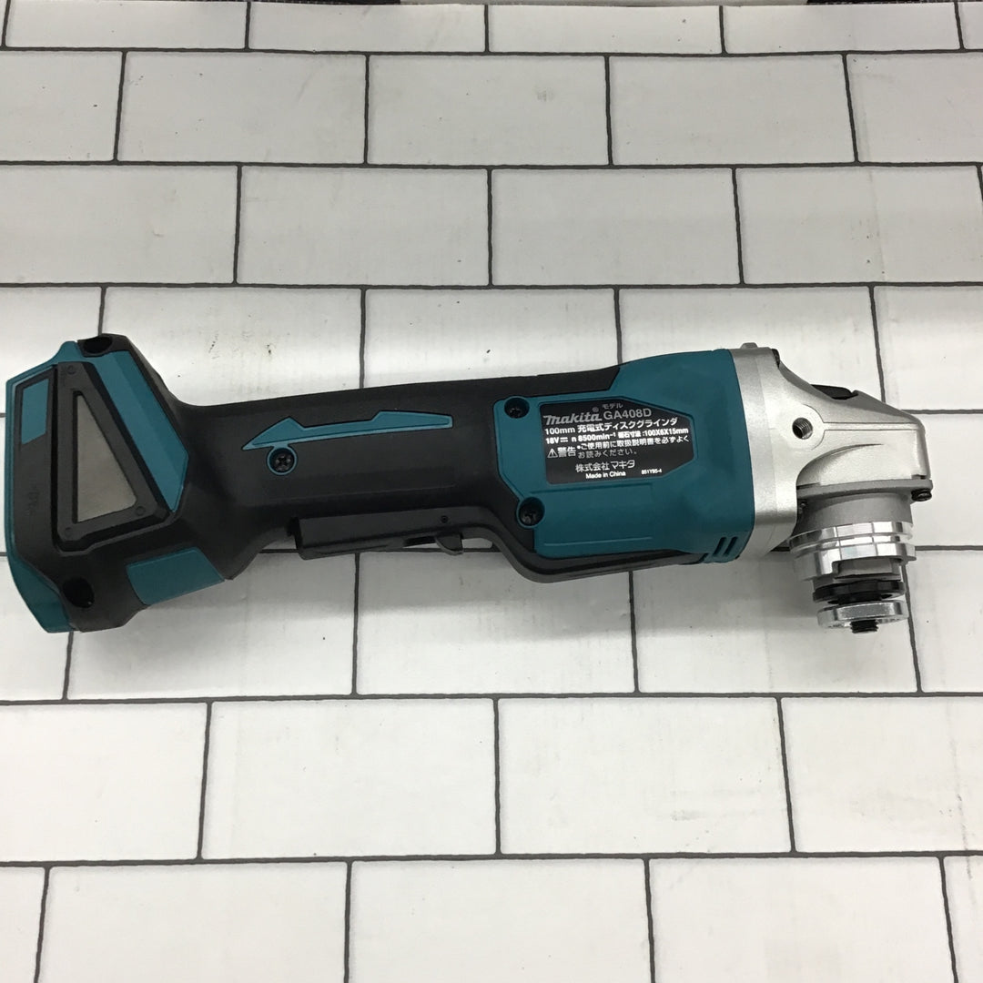 ★マキタ(makita) 100mmコードレスディスクグラインダ GA408DRGX【所沢店】