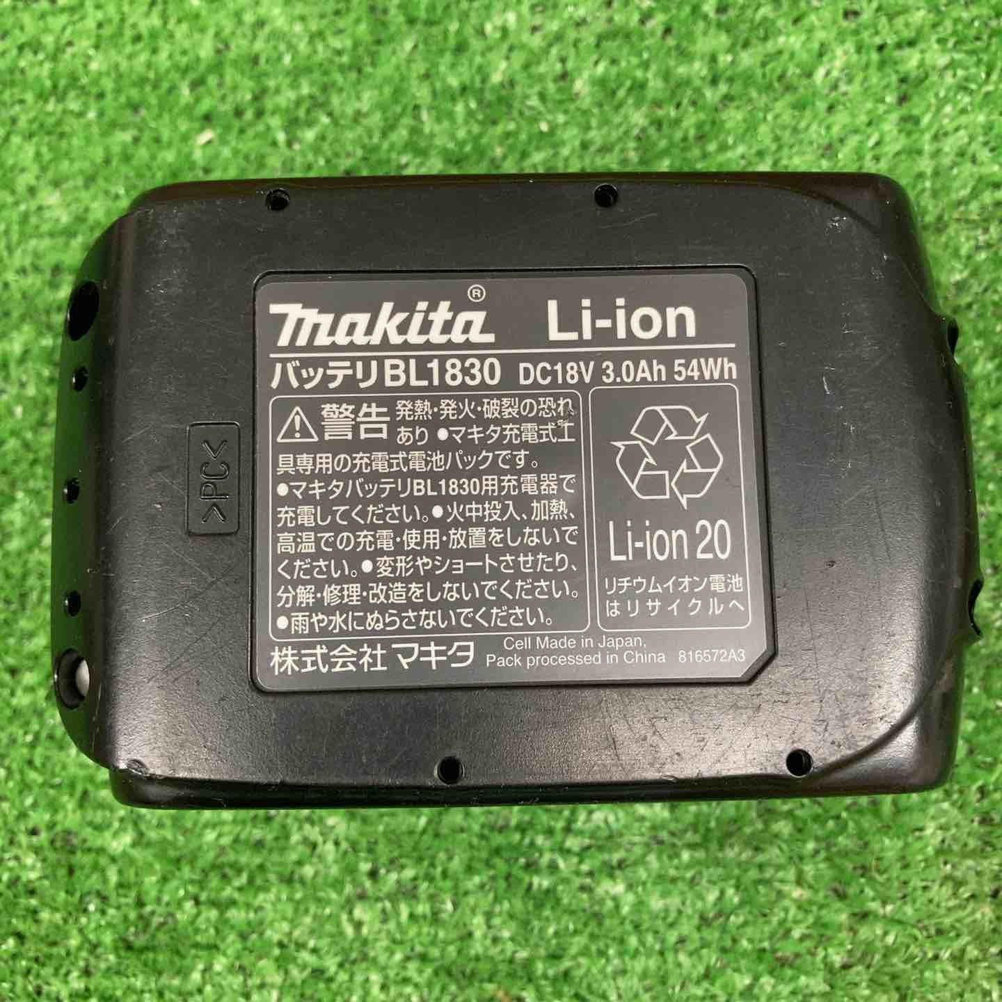 【中古品】 マキタ/makita リチウムイオンバッテリー 18V/3.0Ah BL1830 【鴻巣店】 中古品】 マキタ/makita リチウムイオンバッテリー 18V/3.0Ah BL1830