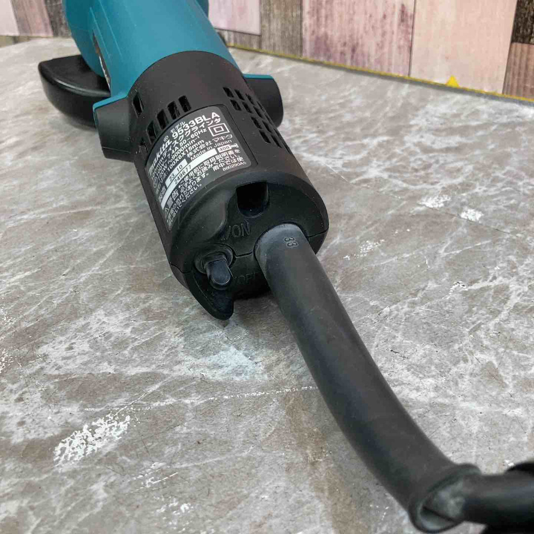 ☆マキタ(makita) ディスクグラインダ 低速高トルク ブレーキ付 100mm 9533BLA【八潮店】