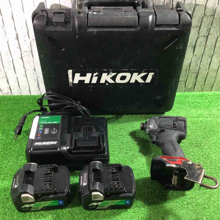 ★ハイコーキ(HIKOKI ※旧:日立工機) コードレスインパクトドライバー WH36DC(2XPSZ)(B)【川口店】