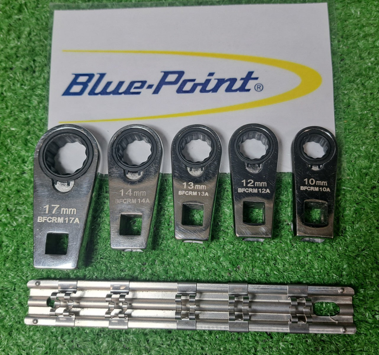 ブルーポイント/BluePoint 3/8sq クローフットラチェットレンチ BFCRMシリーズ 10-17mm 5本セット【岩槻店】