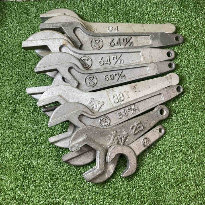 【中古品】▼スパナ　用途不明　計９点セット【川崎店】