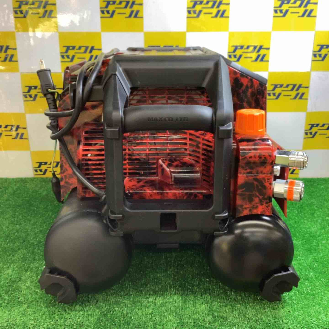 ★マックス(MAX) 高圧専用エアコンプレッサー AK-HH1310E_ジュラシックレッド【越谷店】