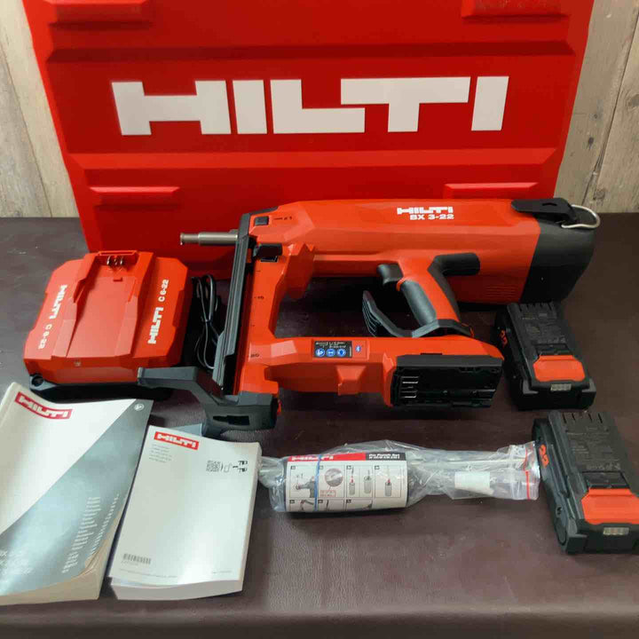 【中古美品】 ヒルティ(HILTI) コードレスコンクリートネイラー BX3-ME-22(BX3 22) 充電式コンクリートネイラ― 【東大和店】