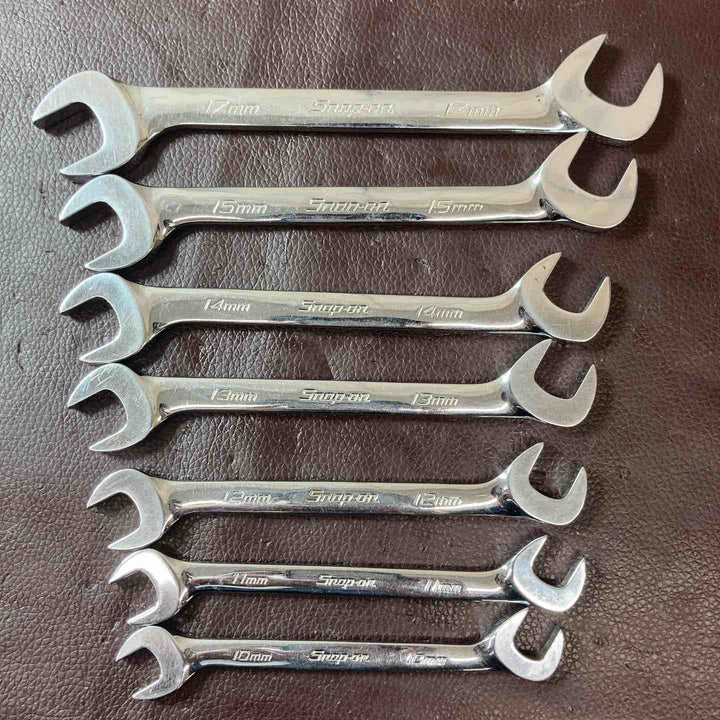 【中古品】スナップオン(Snap-on) 4方向アングルヘッド オープンエンドレンチ 計7本セット VSM5210A～VSM5217A【東大和店】
