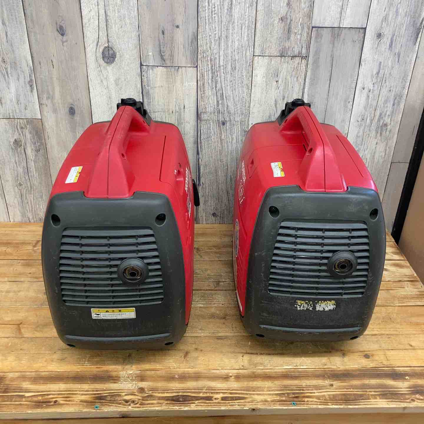 中古品／店頭受取り限定】ホンダ(HONDA) インバーター発電機 EU16i 2個
