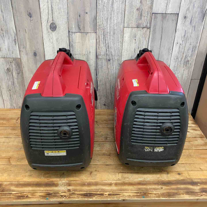 【中古品／店頭受取り限定】ホンダ(HONDA) インバーター発電機 EU16i 2個セット【東大和店】
