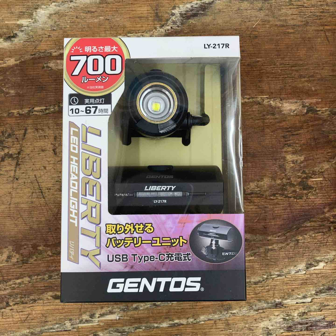 ■GENTOS ヘッドライト リバティ LY-217R【柏店】