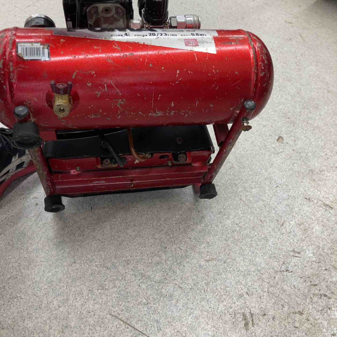 【中古品】◇藤原産業 (SK11) オイルレス エアーコンプレッサー SR-045 タンク容量 4L SR-L04SPT-01【八潮店】
