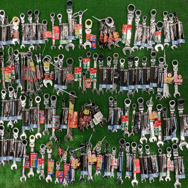 【まとめ売り】 KTC・TONE等 ギアレンチ162点 (サイズ・メーカー混同) 【桶川店】