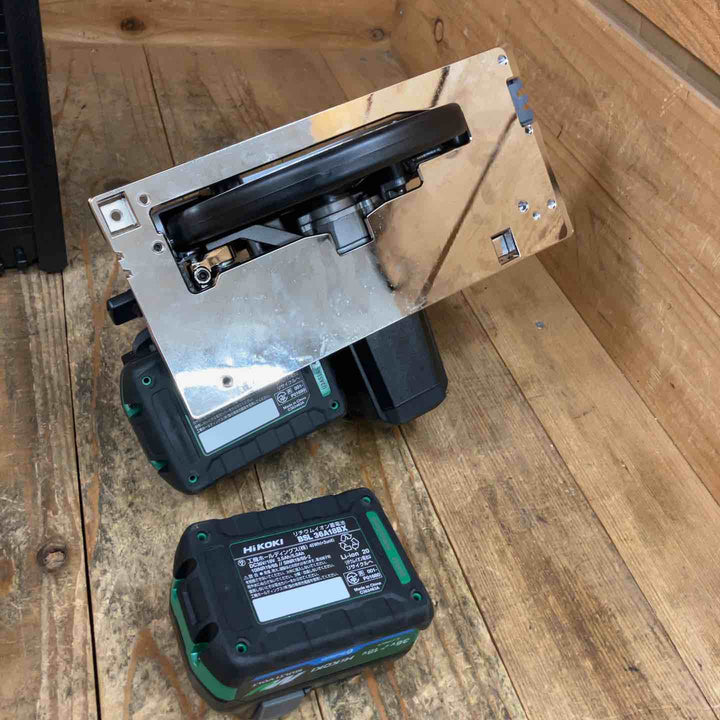 ★ハイコーキ(HIKOKI ※旧:日立工機) コードレスマルノコ C3606DB(2XPSBZ) ケース(マルチボルトバッテリーBSL36A18BX*2、充電器UC18YDL2 )【所沢店】