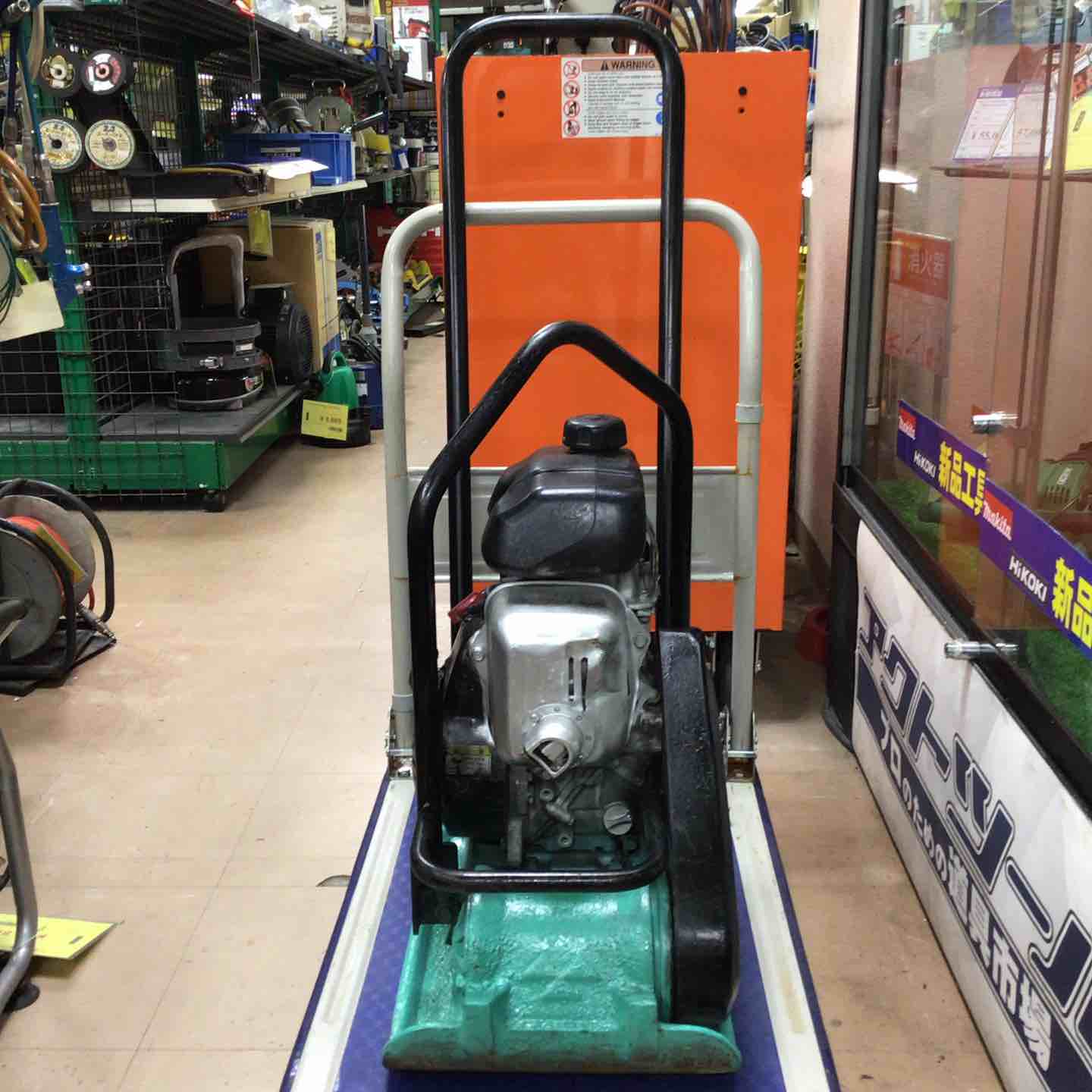 mikasa/三笠 40kg エンジンプレート コンパクター MVC-40GA