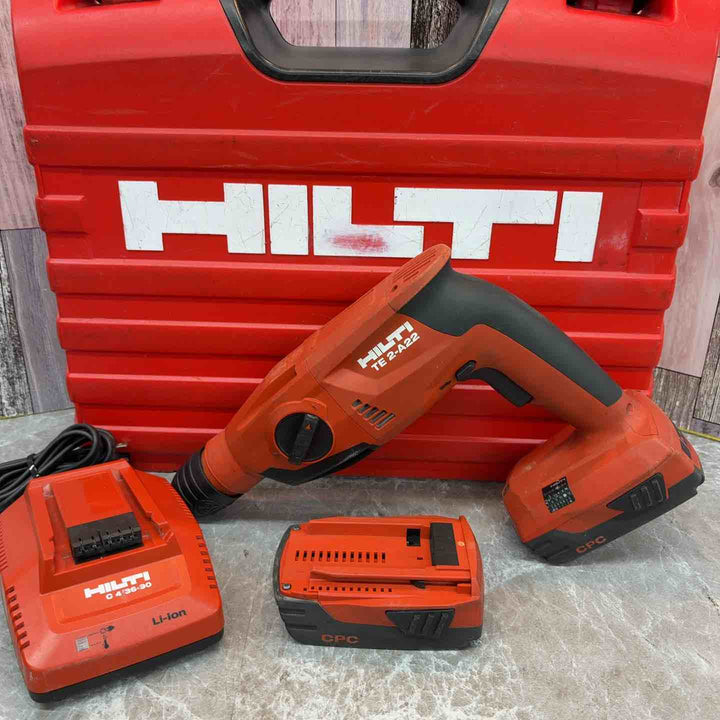◇ヒルティ(HILTI) コードレスハンマドリル TE2-A22【八潮店】