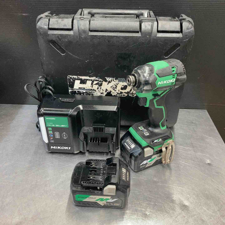 【中古品】ハイコーキ(HIKOKI ※旧:日立工機) コードレスインパクトドライバー WH36DC(2XP)【東大和店】