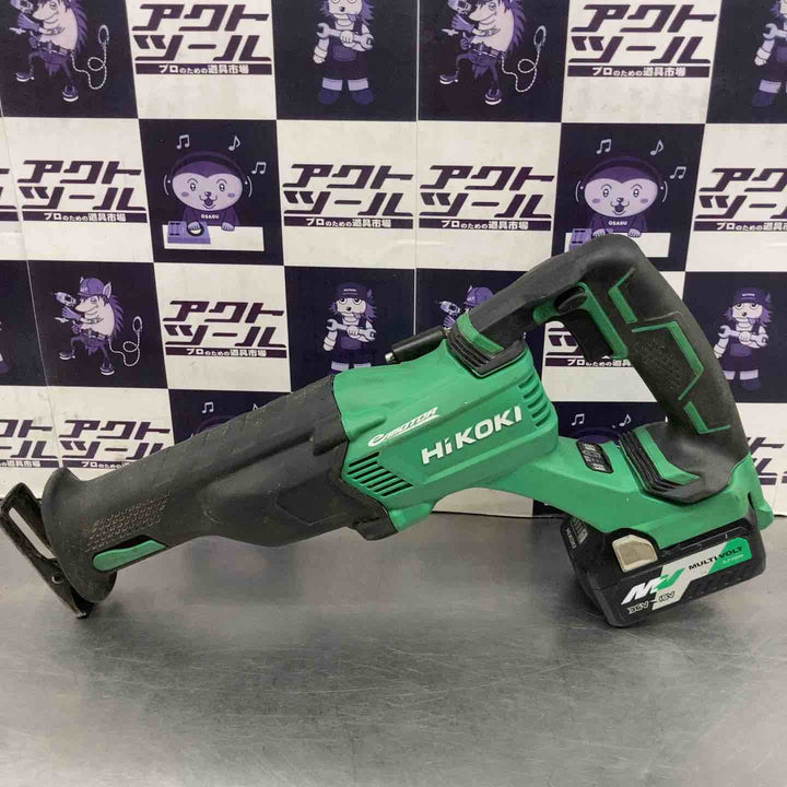 ★ハイコーキ(HIKOKI) コードレスセーバソー CR18DBL(NN) マルチボルトバッテリーBSL36A18付【所沢店】