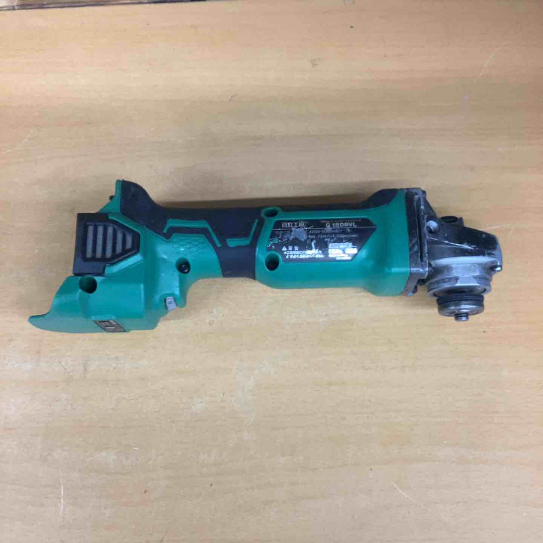 ◇ハイコーキ(HIKOKI ※旧:日立工機) コードレスディスクグラインダー 100mm  G18DBVL(NN)(L)【越谷店】