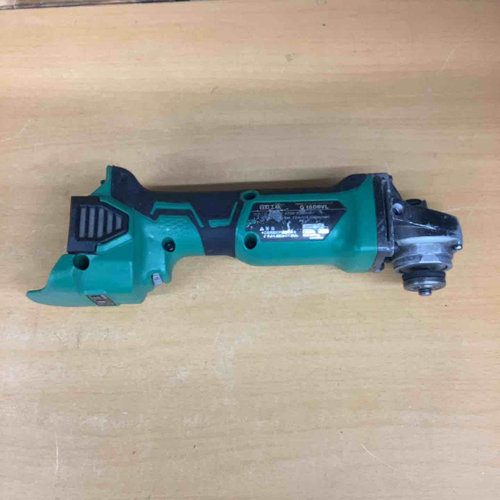 ◇ハイコーキ(HIKOKI ※旧:日立工機) コードレスディスクグラインダー 100mm  G18DBVL(NN)(L)【越谷店】