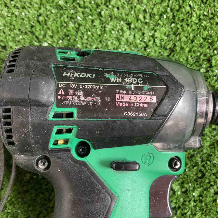 ★ハイコーキ(HIKOKI ※旧:日立工機) コードレスインパクトドライバー WH18DC(NN)【川崎店】