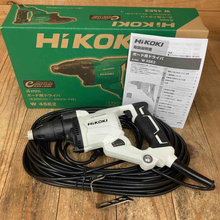 【未使用品】☆ハイコーキ(HIKOKI ※旧:日立工機) ボード用ドライバ W4SE2(W)【所沢店】