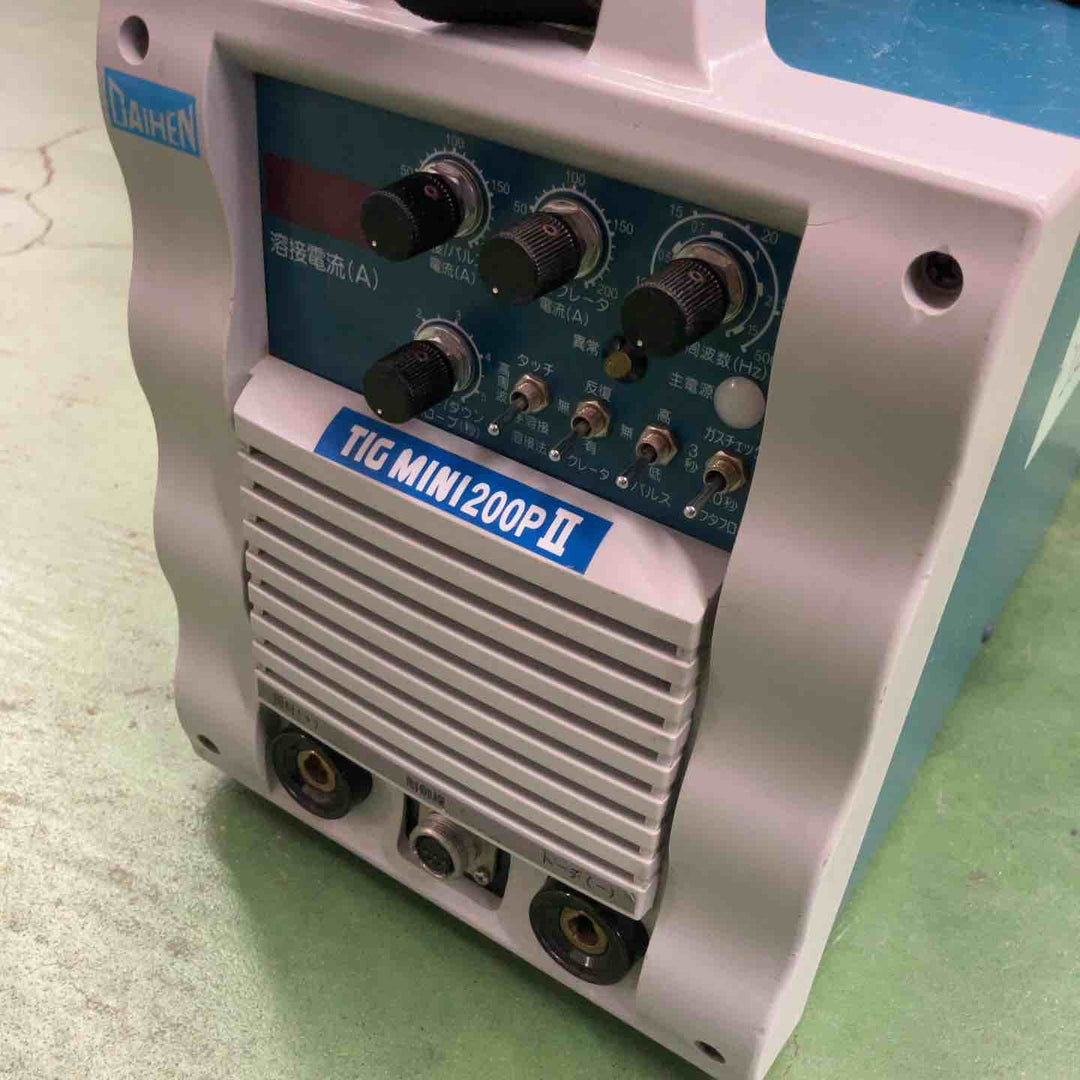 【中古品】 ダイヘン/DAIHEN 直流TIG溶接機 INVERTER TIG MINI 200PⅡ(インバータティグミニ 200P2) VRTPM-202(S-2) 【桶川店】
