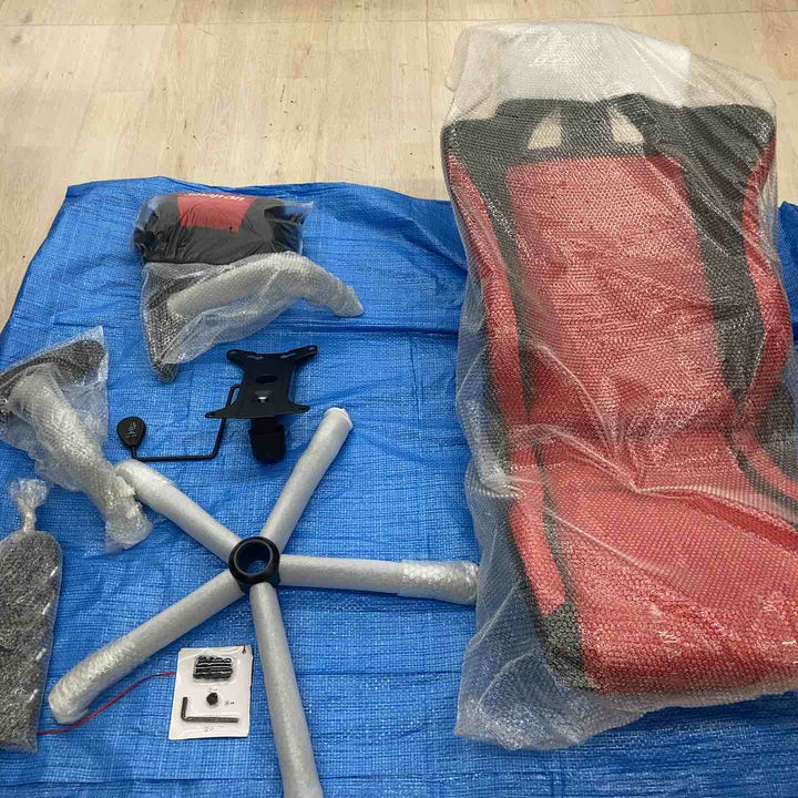 【店頭受取り限定】Snap-on(スナップオン) レーシングチェア HLC-2209　レカロ型 FUJ050RACER　黒×赤 長期保管【川越店】