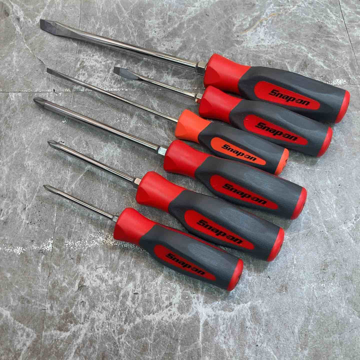 スナップオン(Snap-on) ドライバー SHDP63、42、31　SHD8、4、146　6点セット【八潮店】