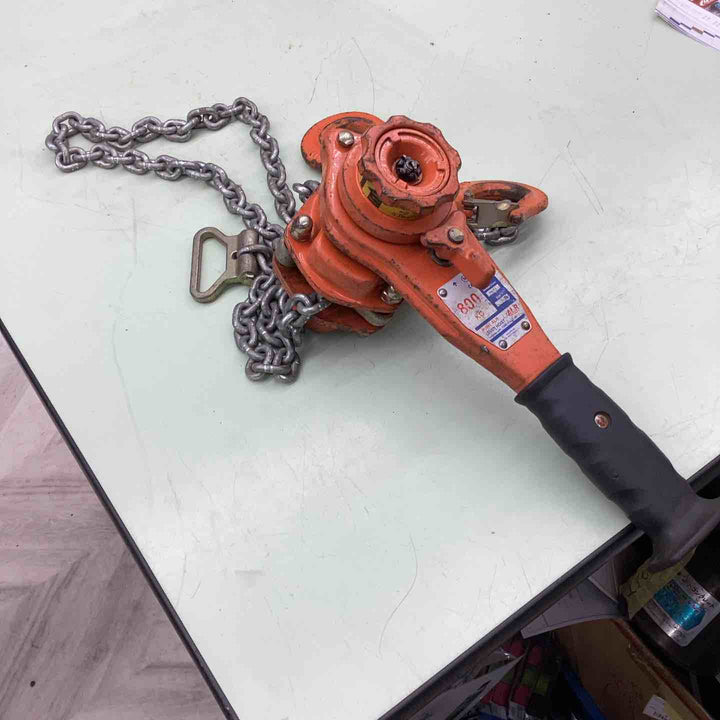 ALR　レバーホイスト　 800㎏　0.8ｔ　荷締め機　チェーンブロック　チェーンホイスト　【越谷店】