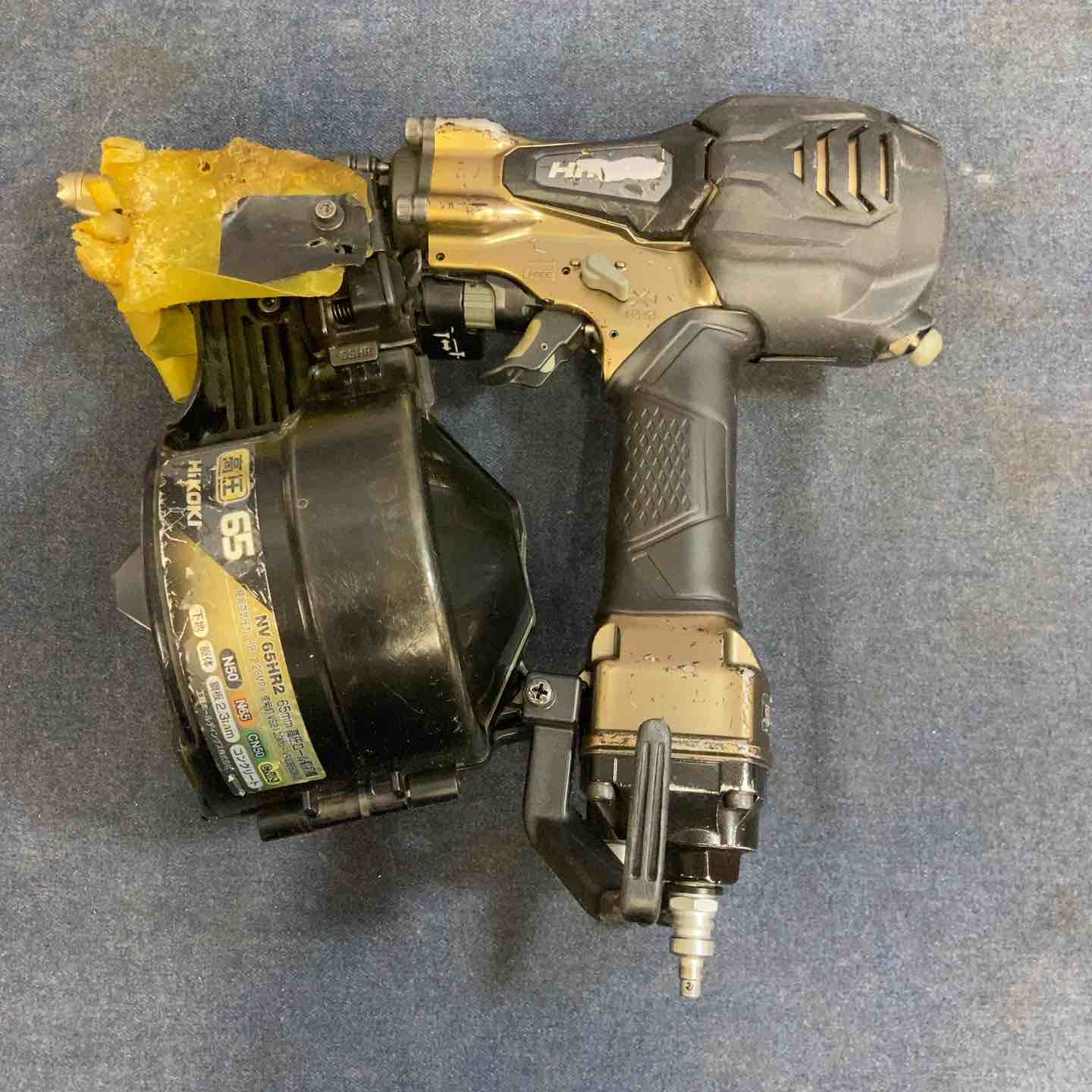 ☆ハイコーキ(HIKOKI ※旧:日立工機) 高圧エア釘打ち機 NV65HR2(S