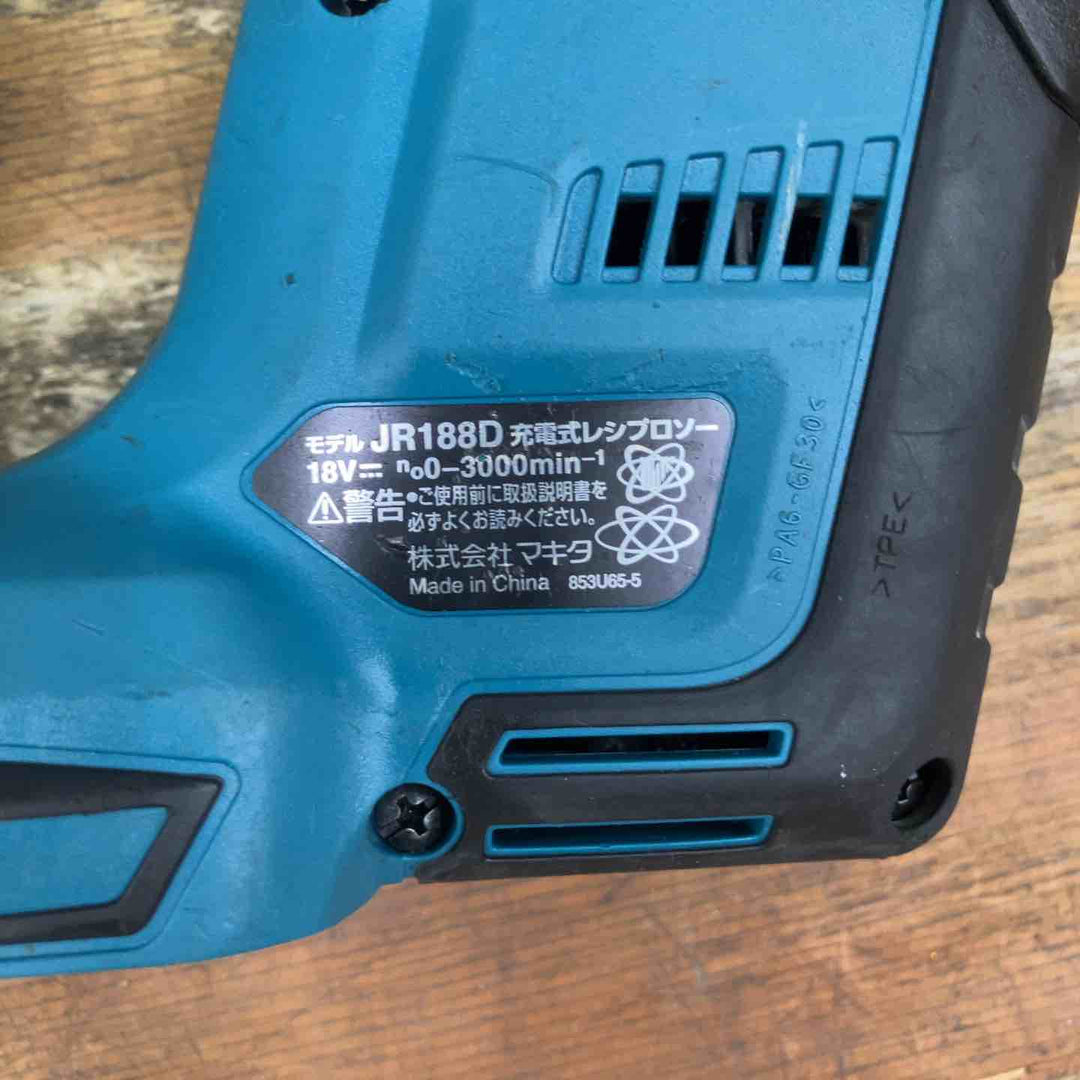 ☆マキタ(makita) コードレスレシプロソー 本体のみ JR188DZ【柏店】