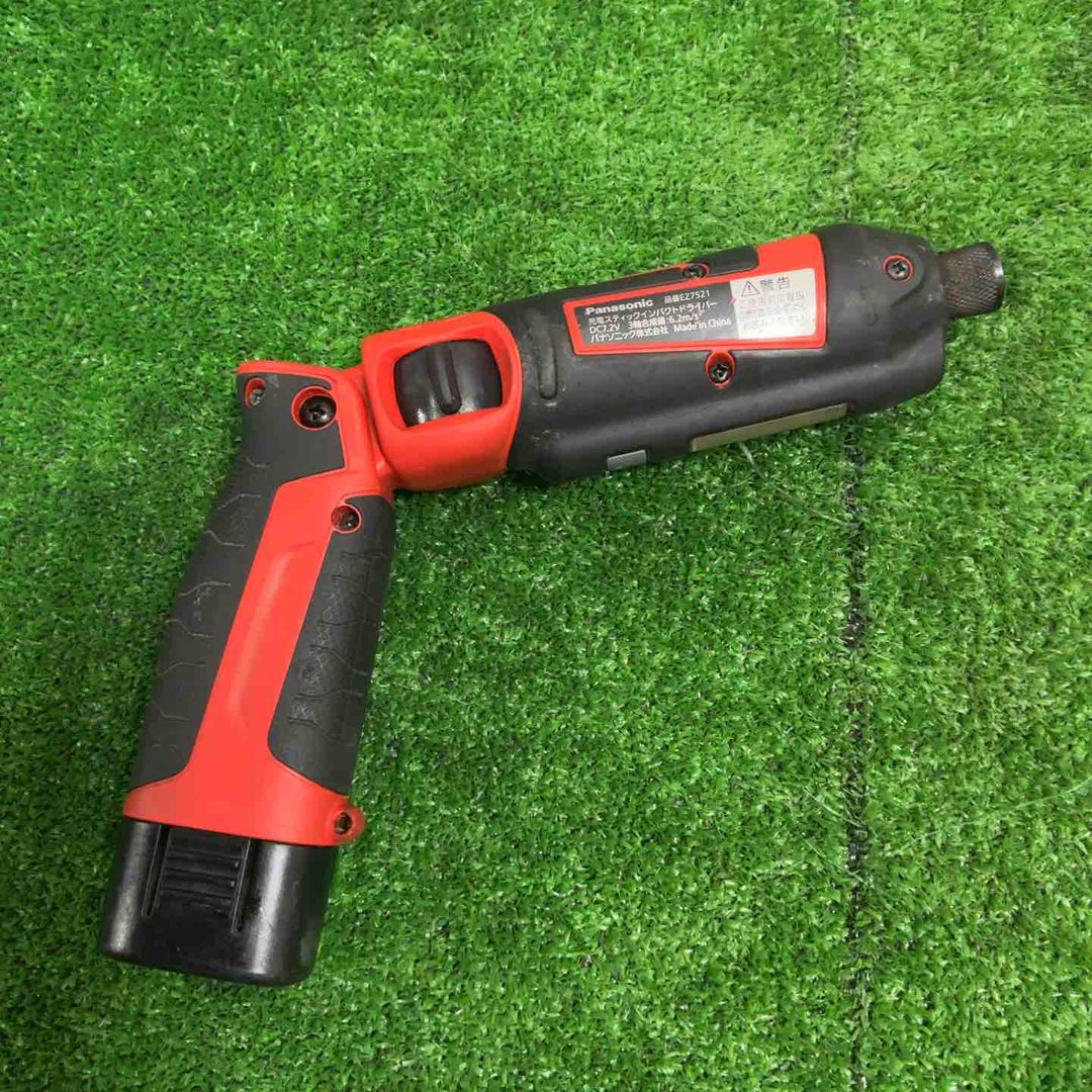 ◇パナソニック(Panasonic) スティックインパクトドライバ EZ7521LA1S-R レッド【草加店】