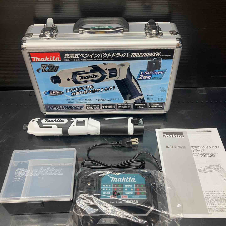 ★マキタ(makita) コードレスペンインパクトドライバー TD022DSHXW【川越店】